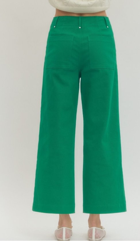 Charlotte Pants in Green