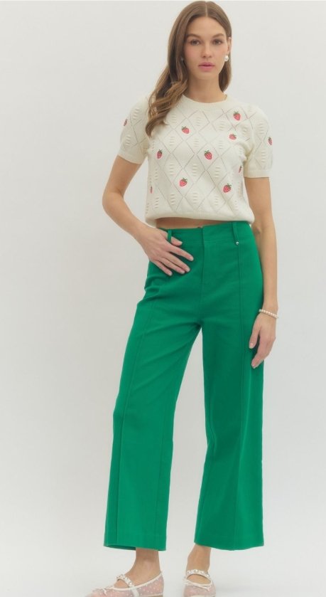 Charlotte Pants in Green