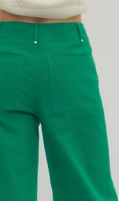 Charlotte Pants in Green