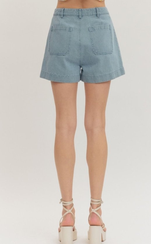 Helen Shorts in Light Blue