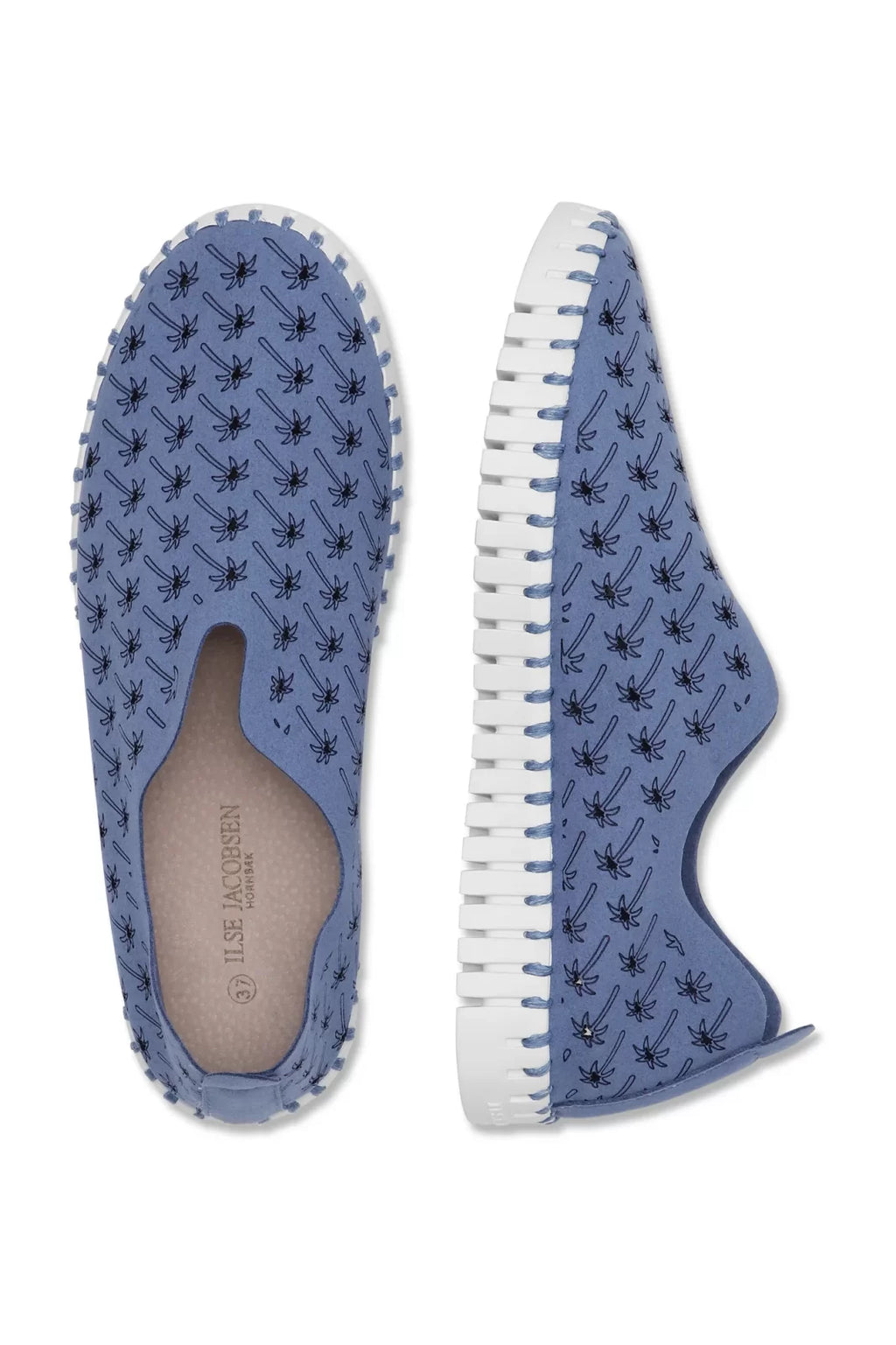 ILSE JACOBSEN LIGHT REGATTA (PALM TREES) trendy coastal style shoes from Raggdoll Boutique, perfect for summer outfits in Port Aransas.