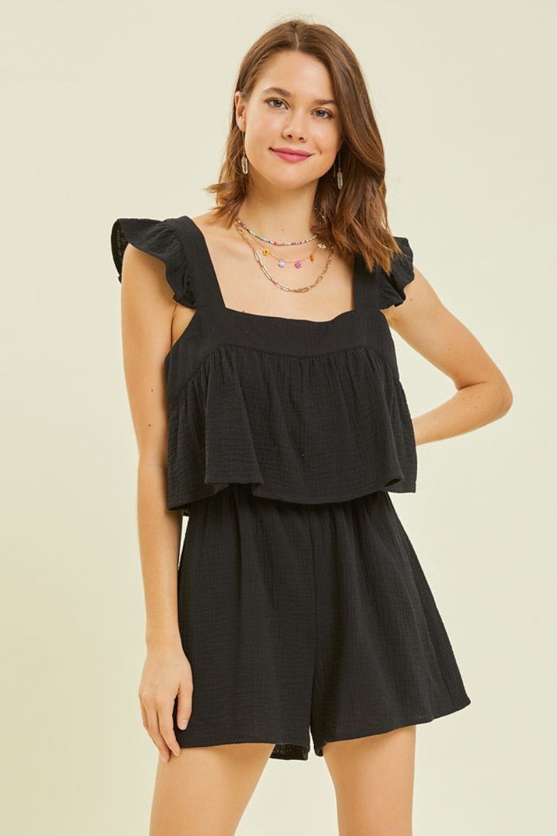 Coco Romper from Raggdoll Boutique, perfect for summer outfits Texas and trendy coastal style.