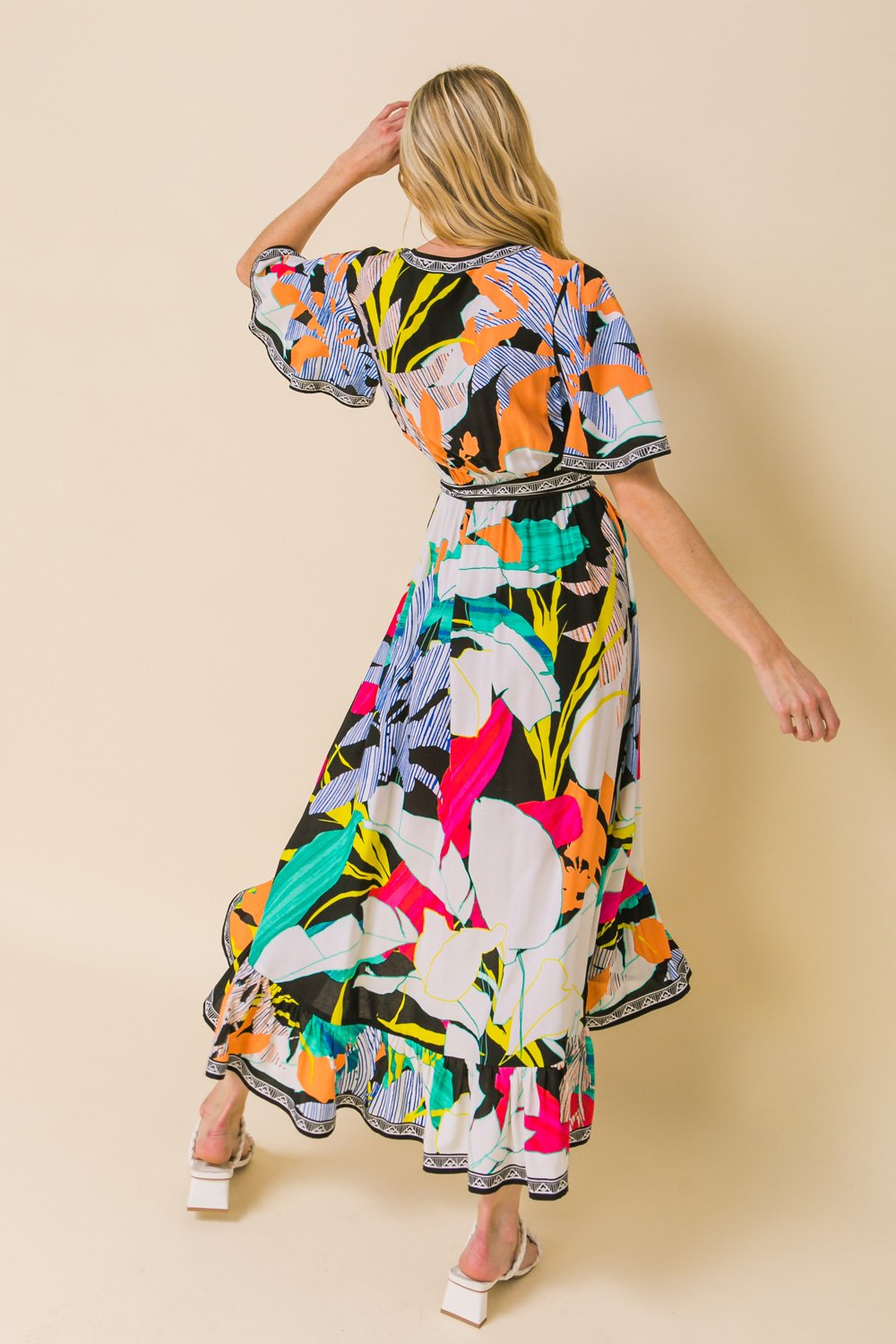 LIGHT UP A ROOM DRESS from Raggdoll Boutique featuring vibrant colors and flowing style, perfect for summer outfits Texas.