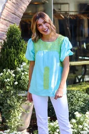 THE COVE TOP featured in a coastal fashion boutique outfit, perfect for summer outfits Texas and vacation wardrobe boutique.
