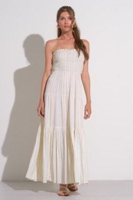Elegant Calista Dress from Raggdoll Boutique, perfect for summer outfits Texas and vacation wardrobe boutique.