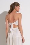 Back view of the Calista Dress by Raggdoll Boutique, showcasing trendy coastal style for summer outfits.