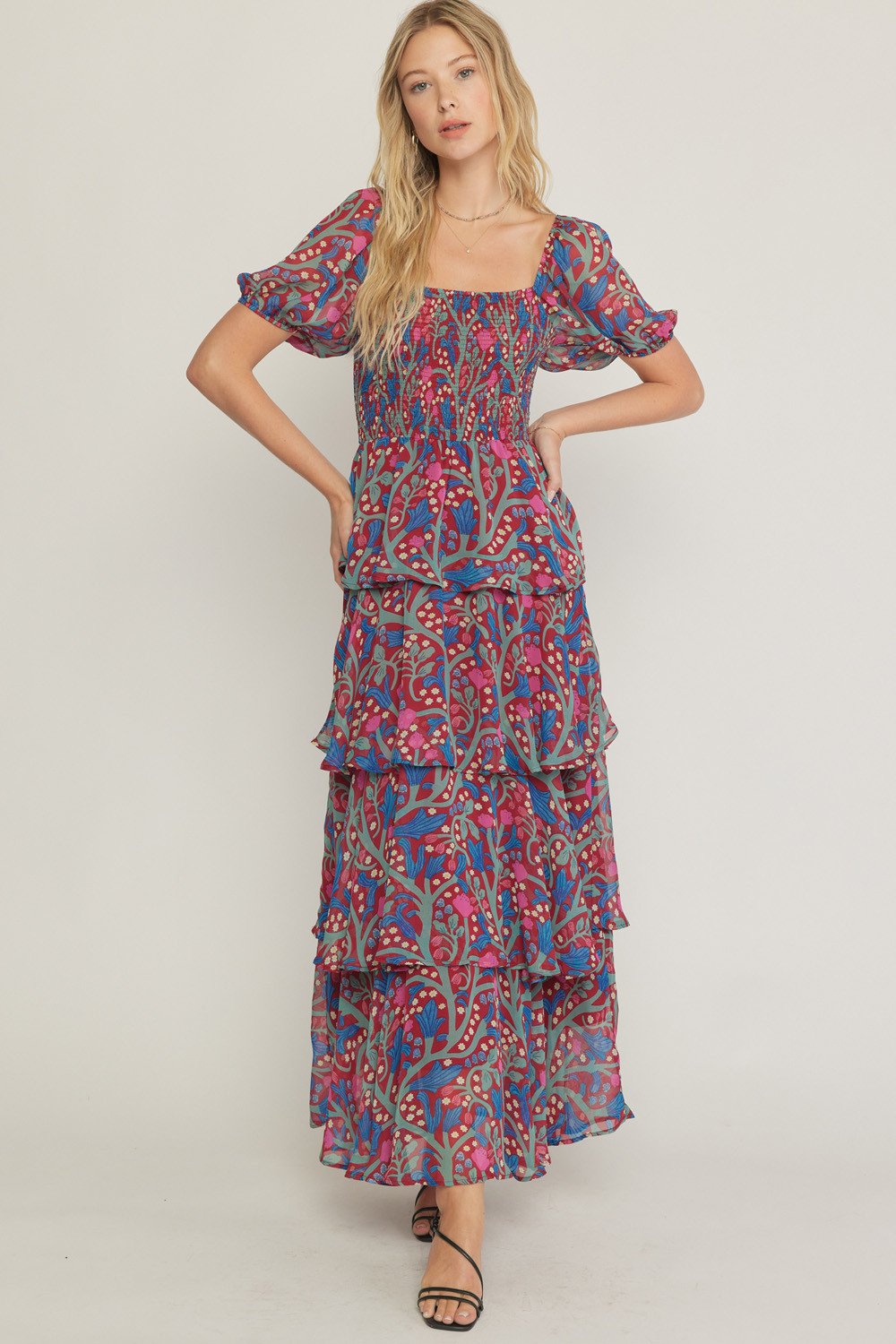 TIME TO CELEBRATE DRESS from Raggdoll Boutique, perfect for trendy coastal style and summer outfits Texas.