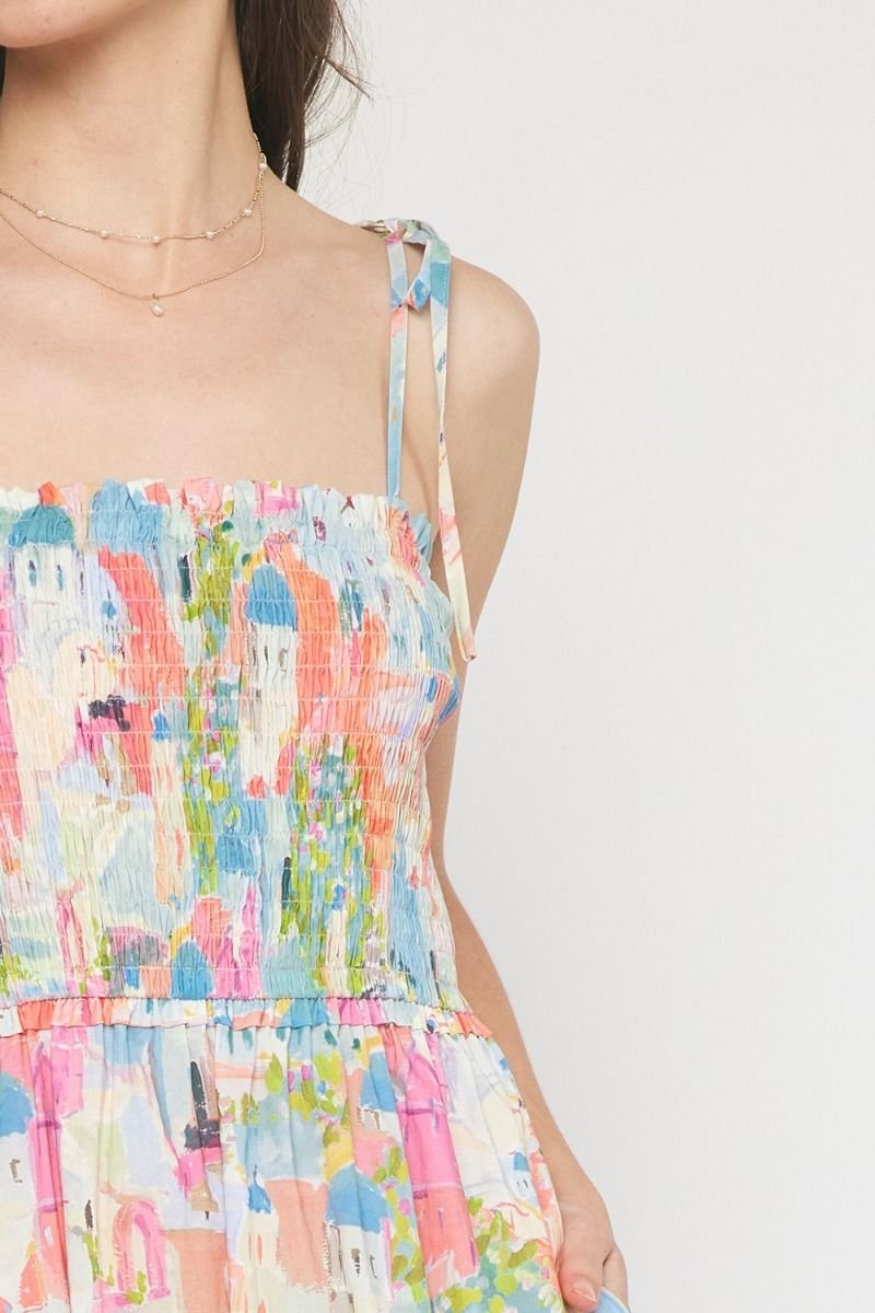 DAY DREAMS DRESS at Raggdoll Boutique, showcasing a vibrant coastal style perfect for summer outfits Texas.