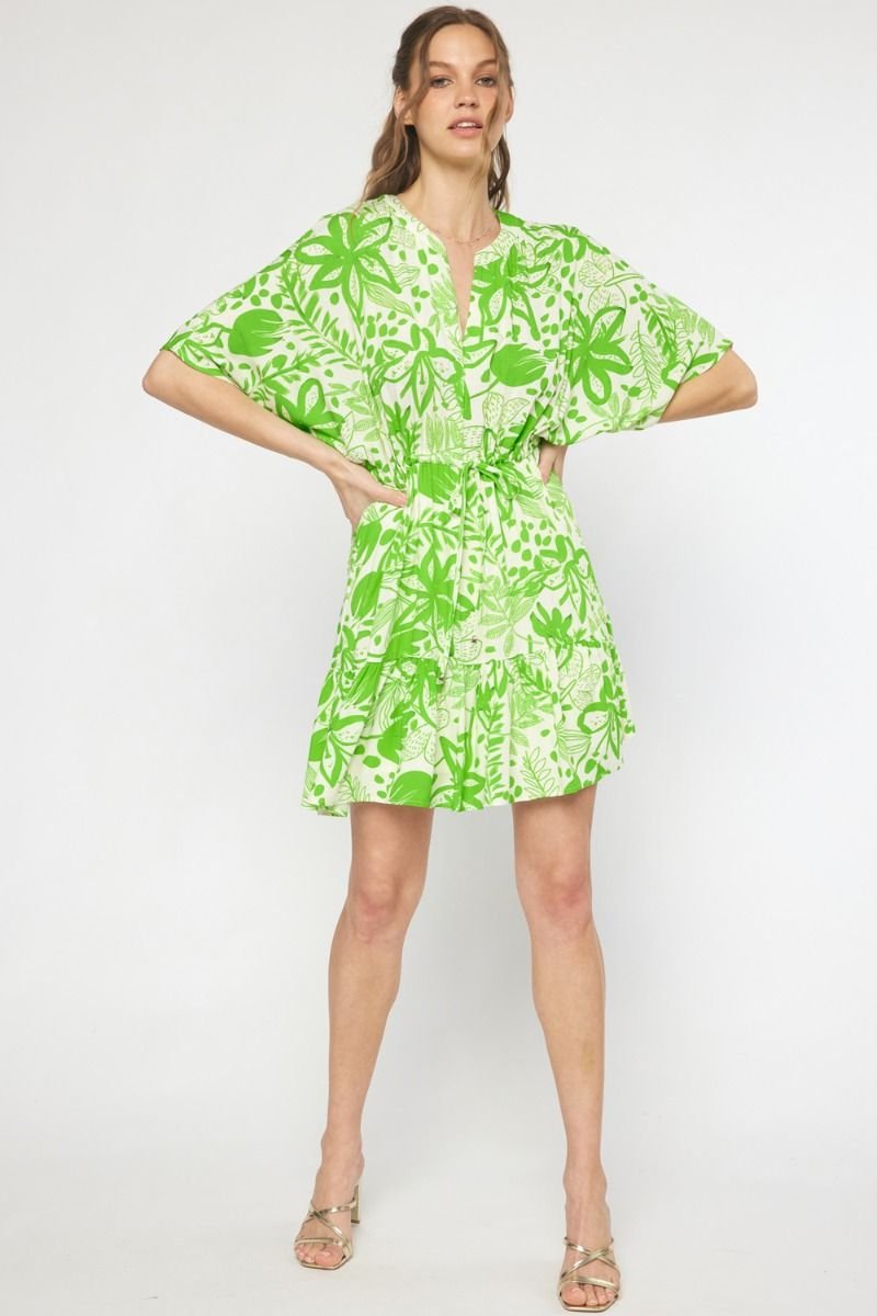 SWEET GREEN DRESS from Raggdoll Boutique, trendy coastal style for summer outfits Texas, vacation wardrobe boutique.