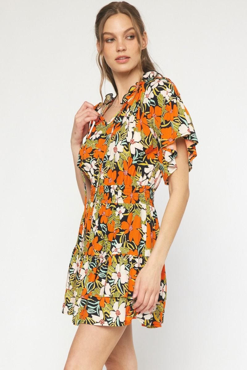 FIELD OF FLOWERS DRESS from Raggdoll Boutique, perfect for trendy coastal style and summer outfits Texas.