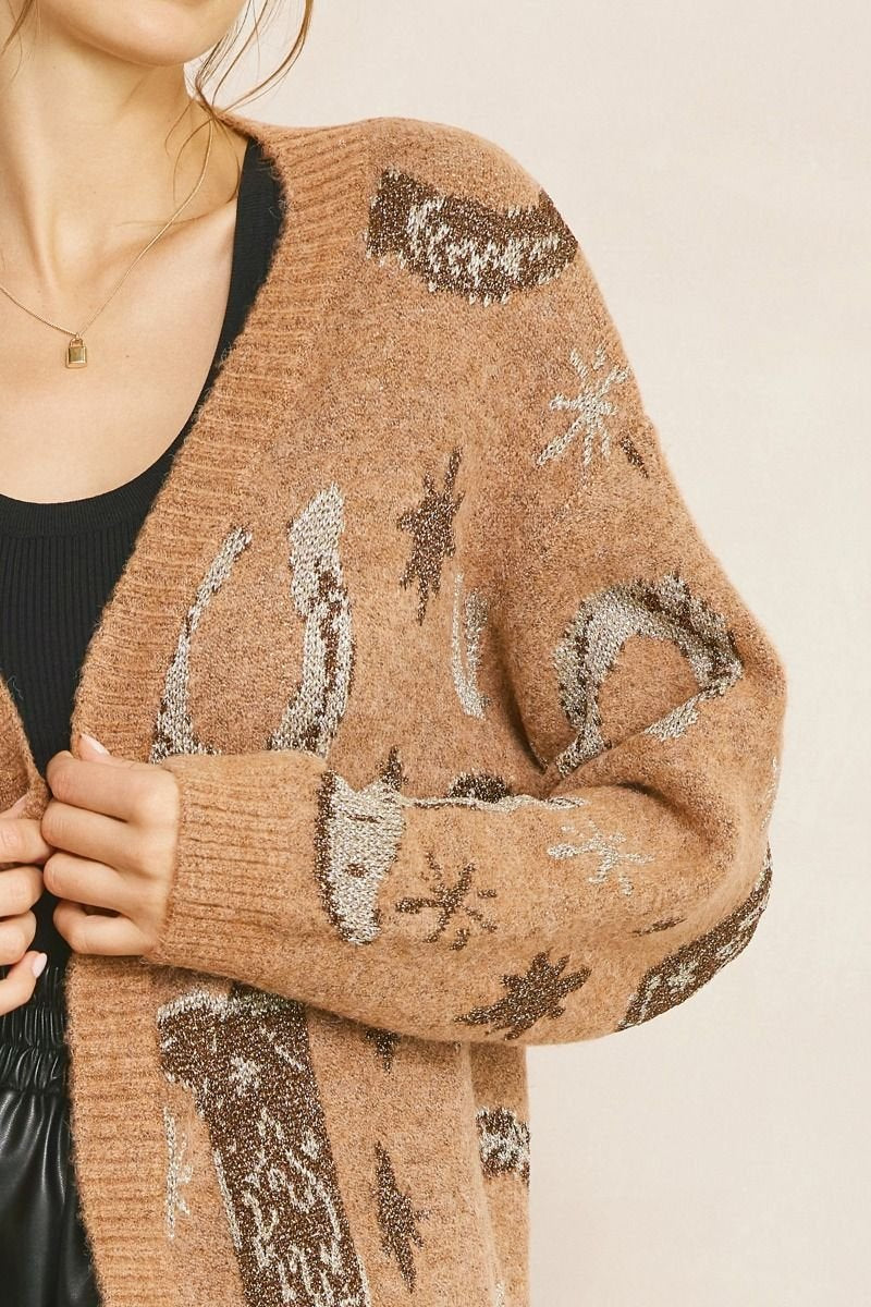 Howdy Texan Cardigan from Raggdoll Boutique, a trendy coastal style for summer outfits Texas.