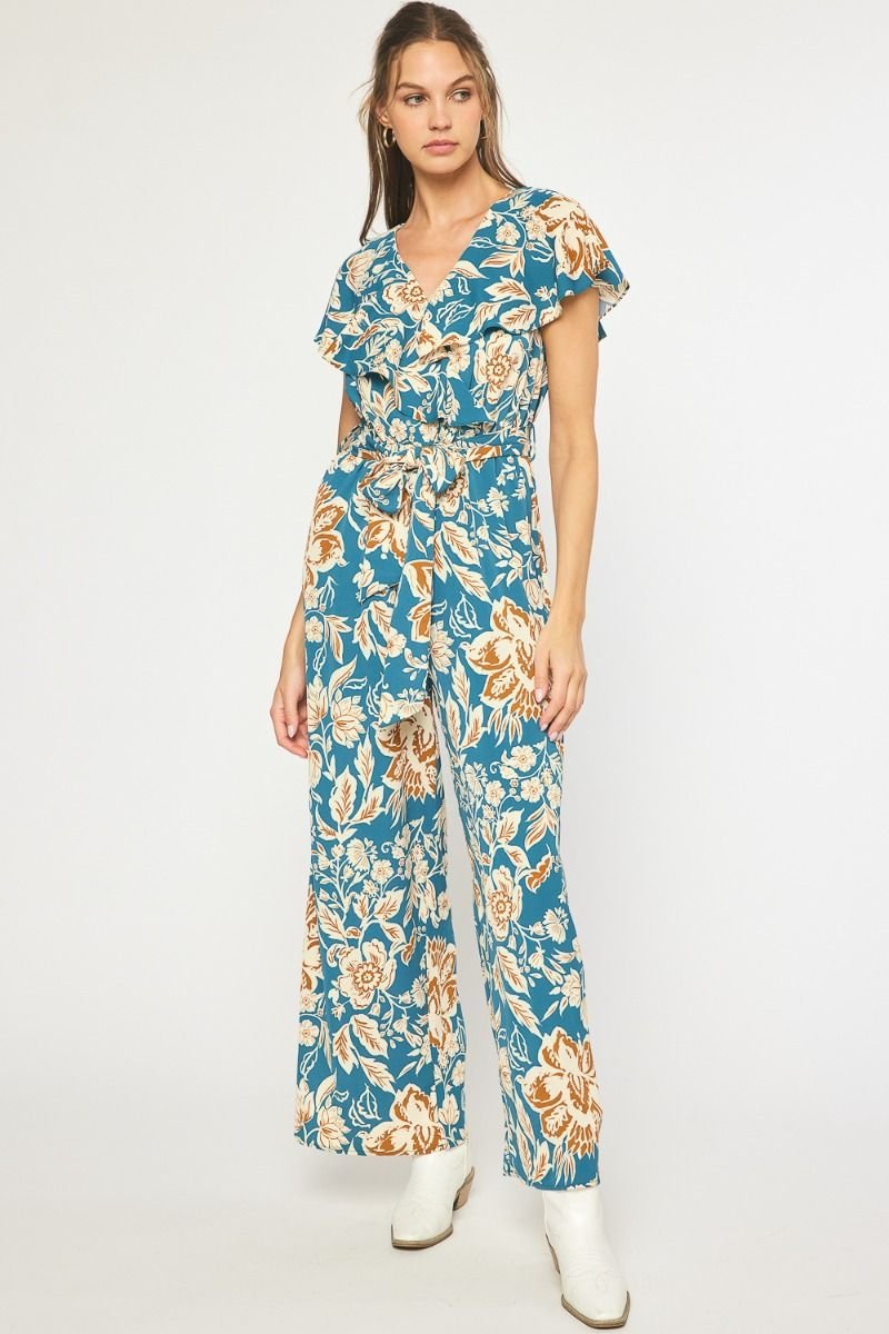 TEAL, RUST AND CREAM JUMPER from Raggdoll Boutique, trendy coastal style for summer outfits in Texas.