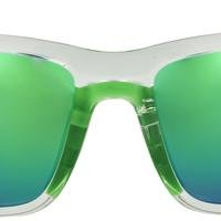 Floats Polarized Sea Salt sporty wrap-around sunglasses with green polarized lenses from Raggdoll Boutique.