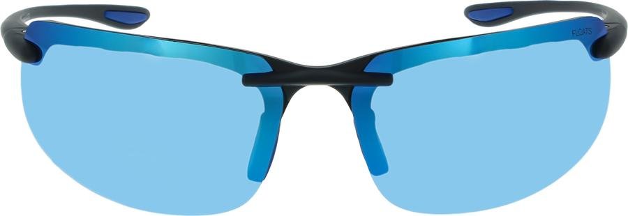 FLOATS F-4344 polarized frameless sunglasses with blue mirror coating for trendy coastal style at Raggdoll Boutique.