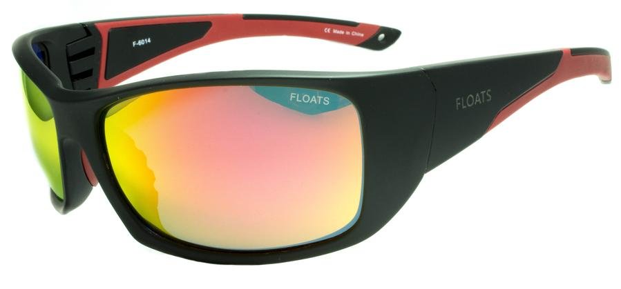 FLOATs Floating Red stylish sunglasses for summer outfits and vacation wardrobe boutique, perfect for coastal fashion.