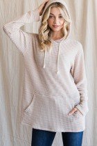 PULLOVER SWEATER OATMEAL TOP from Raggdoll Boutique, perfect for trendy coastal style and summer outfits Texas.