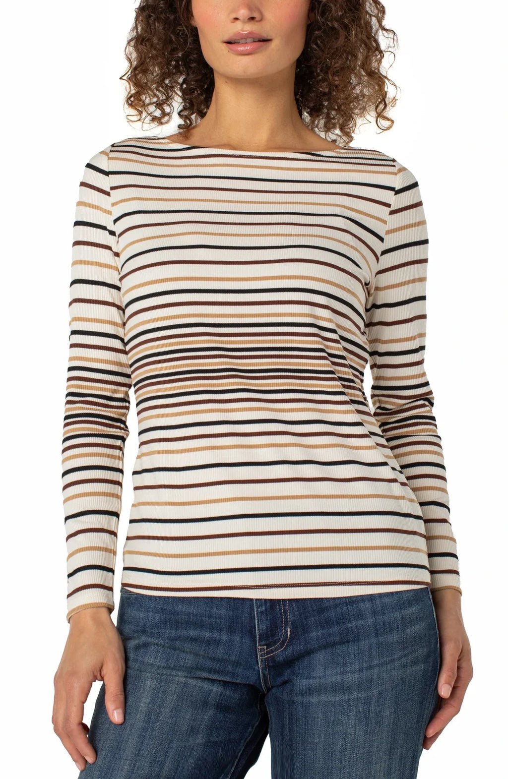 LP Alabaster Striped Top