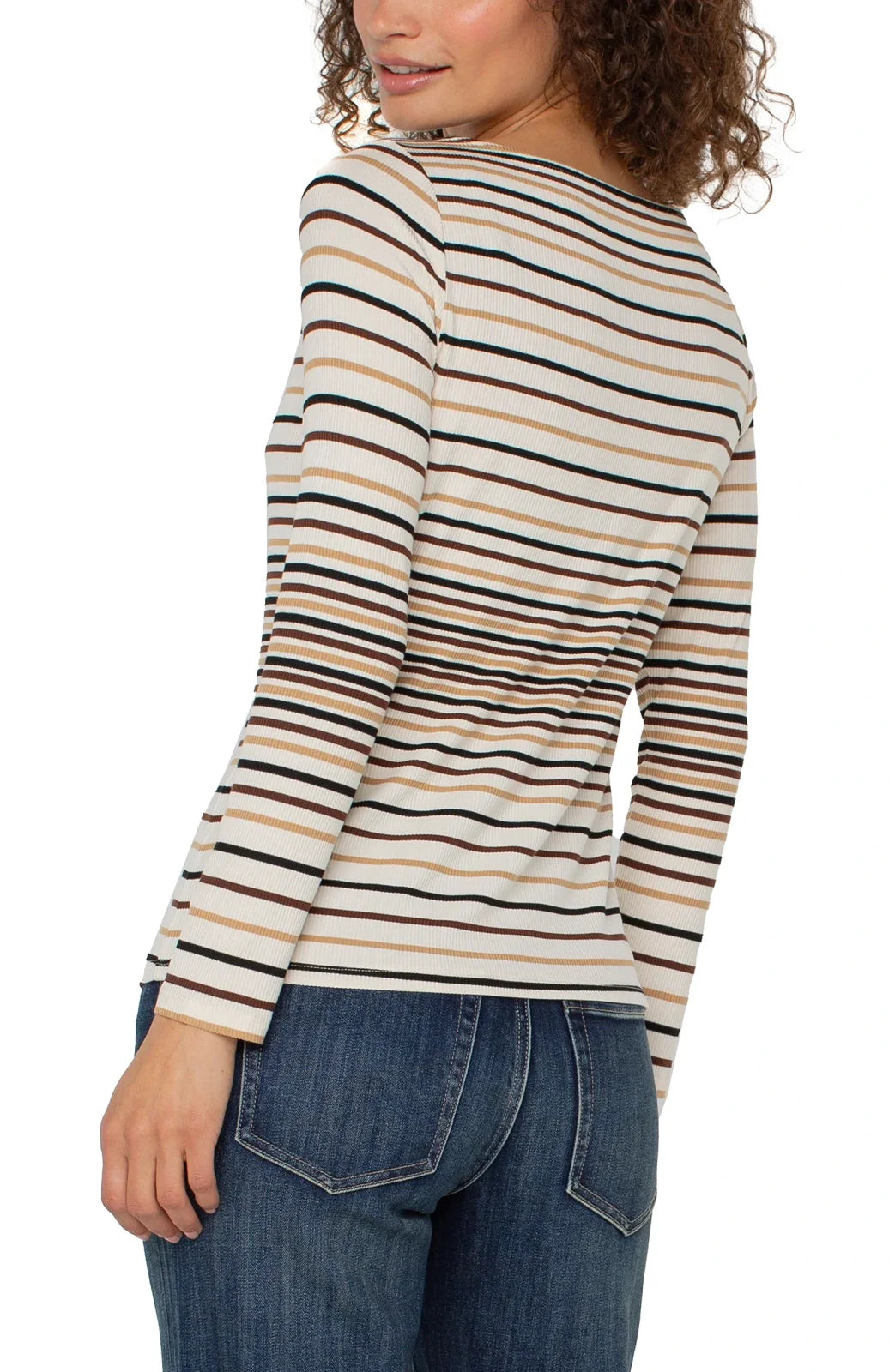 LP Alabaster Striped Top