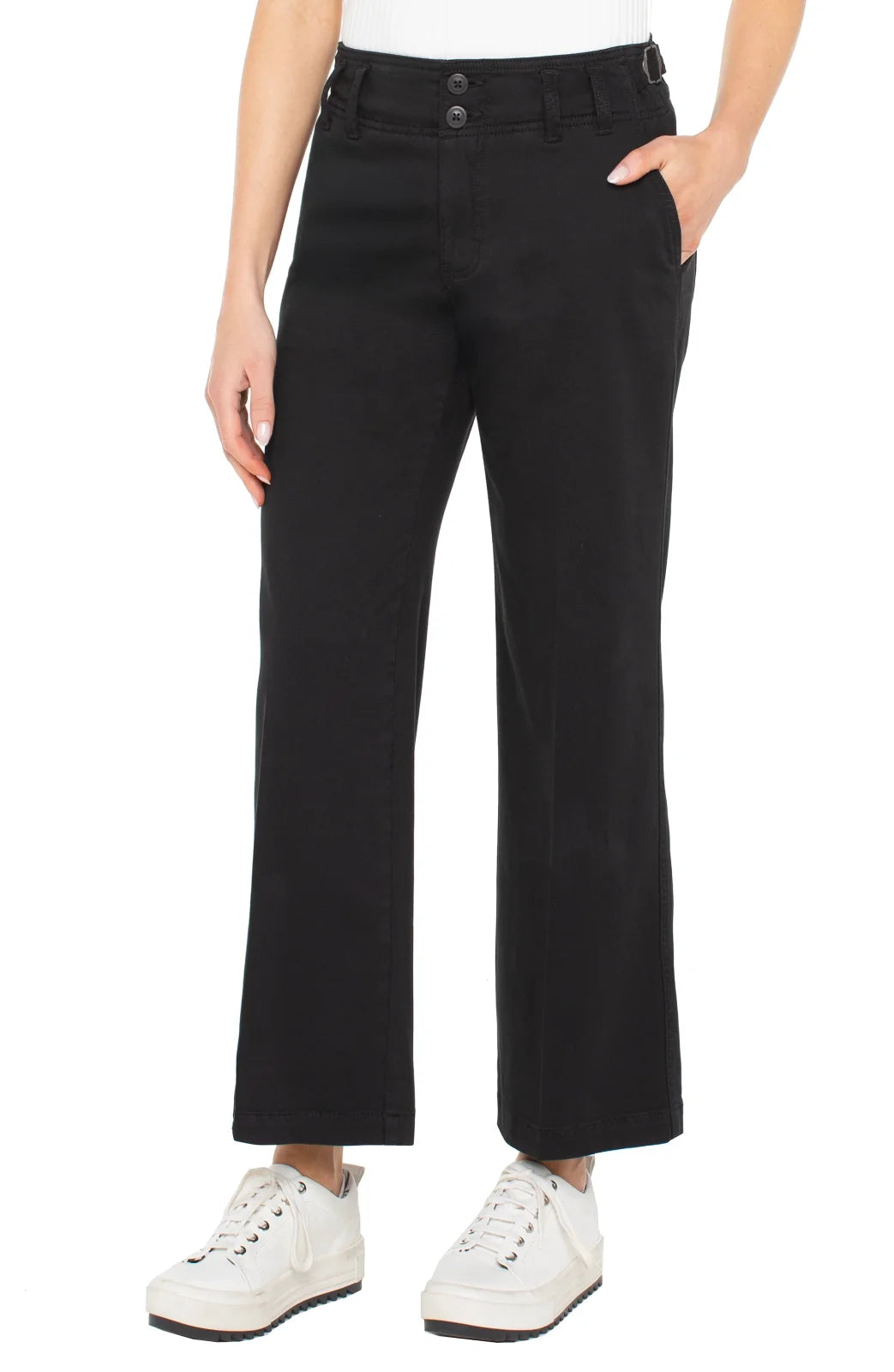 LP Oynx CInched Waist Black Pants