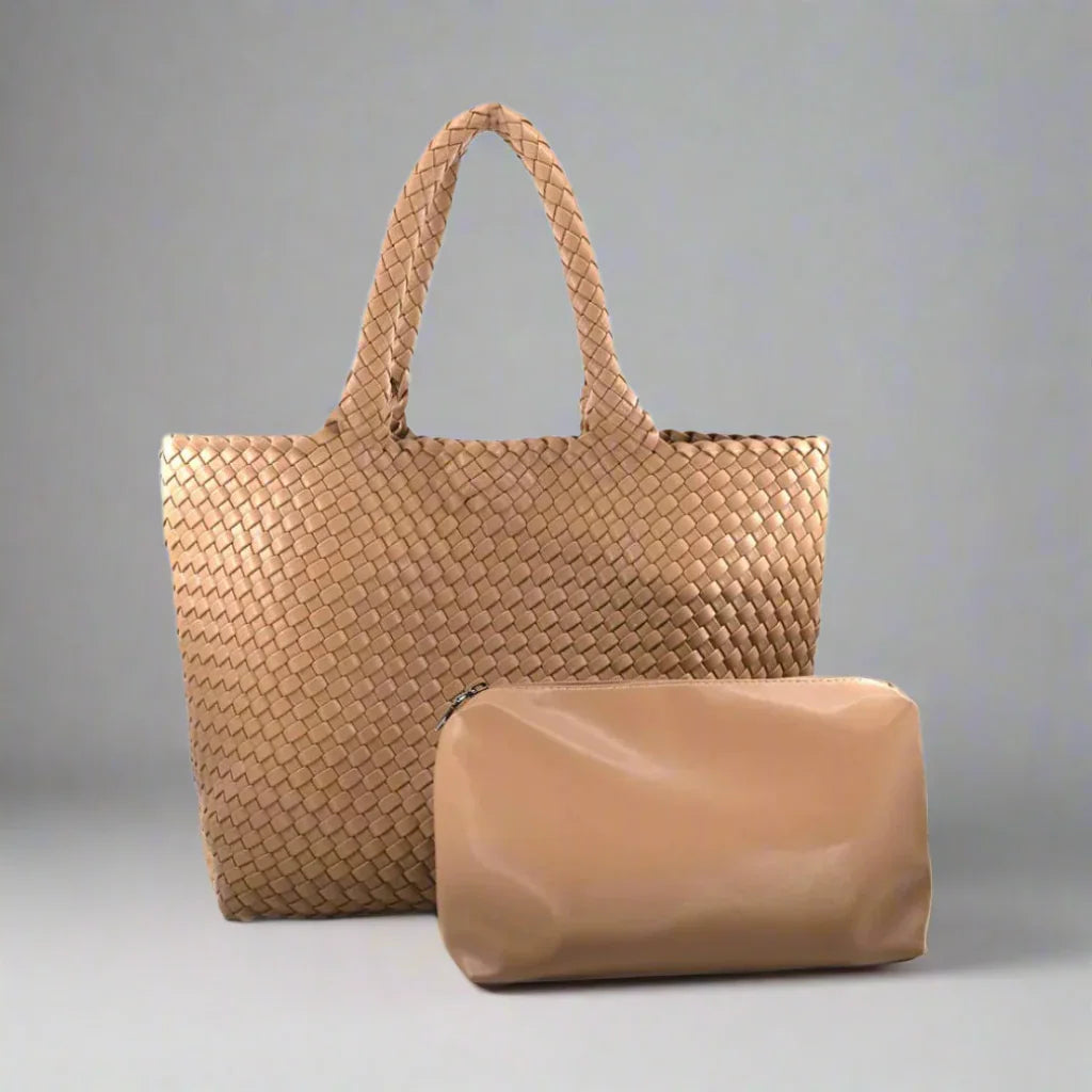 Talia Woven Tote