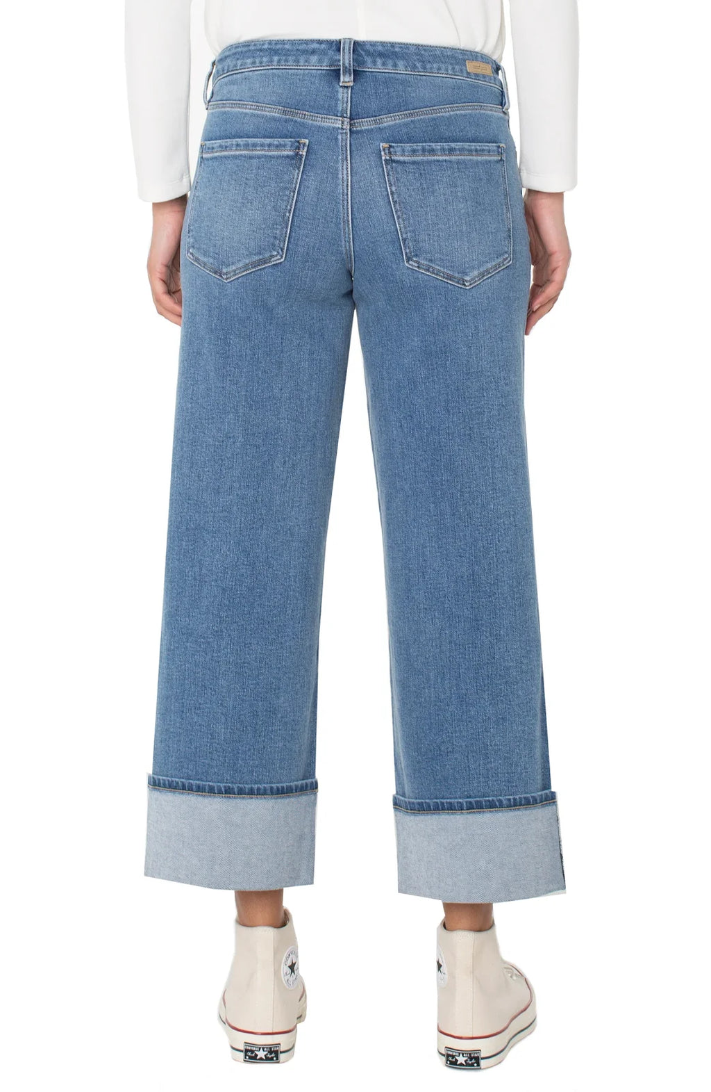 Morgan Cuffed Crop Jean