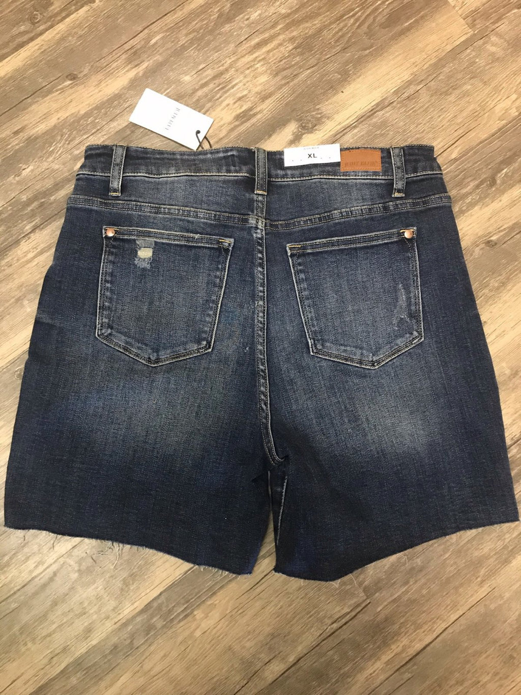 HI-RISE PLUS MID THIGH SHORTS from Raggdoll Boutique, perfect for trendy coastal style and summer outfits Texas.