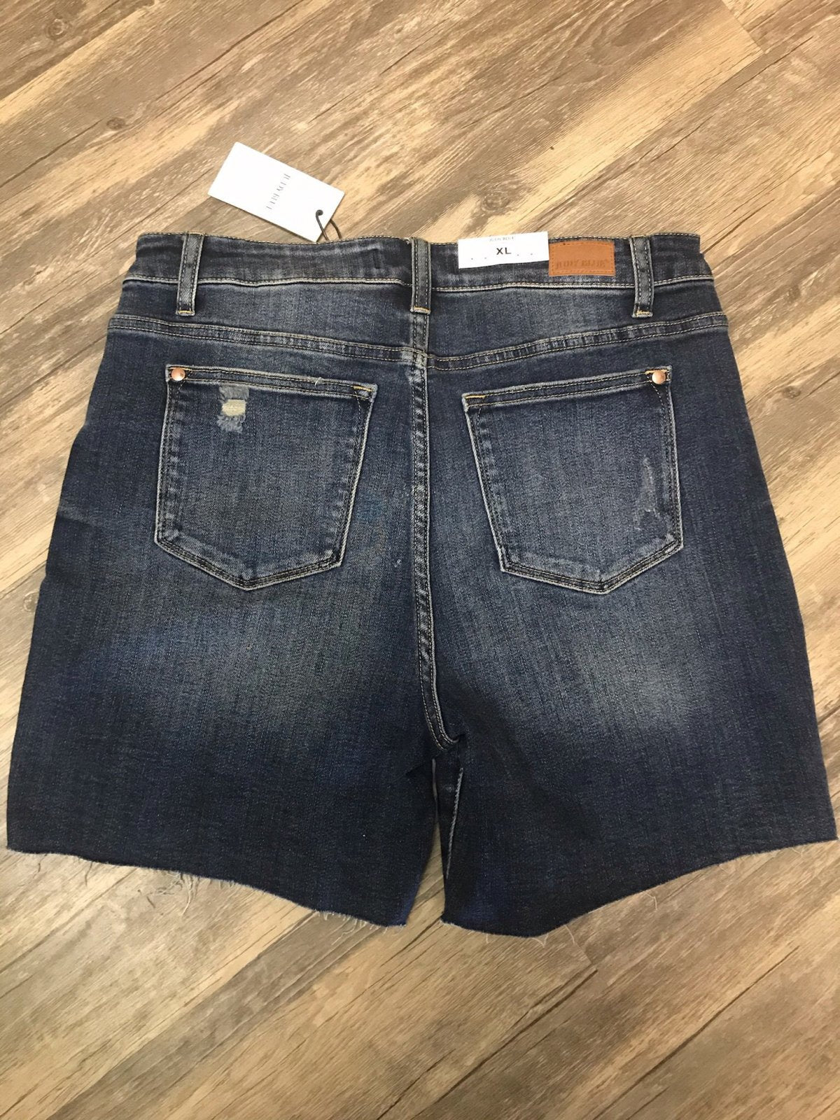 HI-RISE PLUS MID THIGH SHORTS from Raggdoll Boutique, perfect for trendy coastal style and summer outfits Texas.