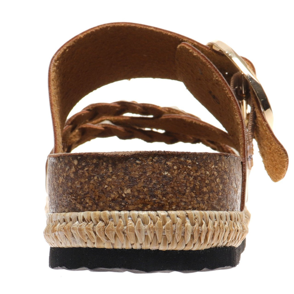 Wren Gold Sandal from a coastal boutique, perfect for stylish tops, beach dresses, and tropical vacations.