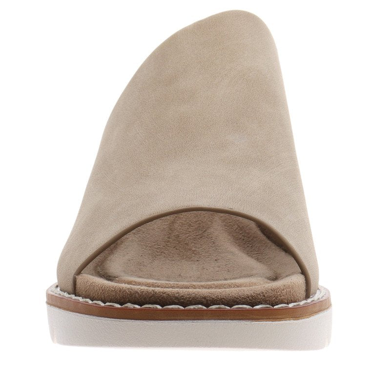 Bonnie Taupe Wedge shoes from a Port Aransas boutique, perfect for tropical vacations and stylish outfits.