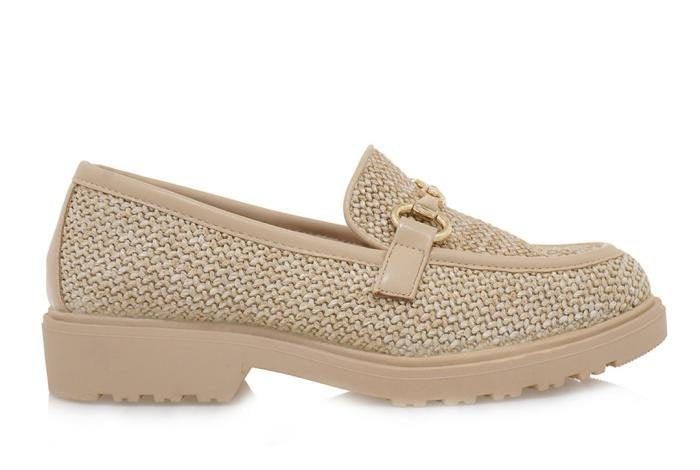 Camel loafer shoes with a soft insole, perfect addition to coastal boutique clothing and stylish tops for women.