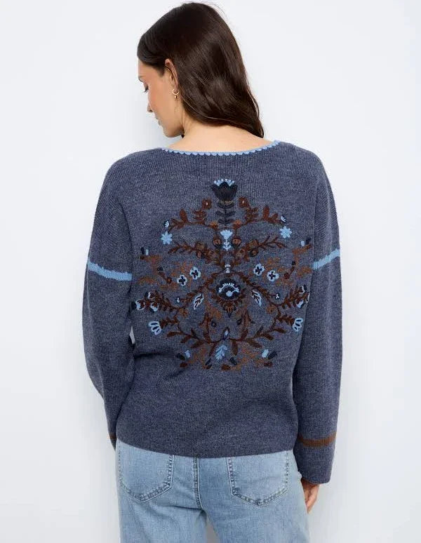 CB Embroidered Sweater