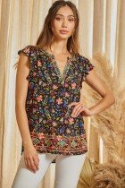 PLUS SAVANNA JANE TOP featured at Raggdoll Boutique, showcasing trendy coastal style for summer outfits Texas.
