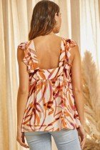 RUST EMBROIDERED TOP from Raggdoll Boutique, featuring a trendy coastal style and perfect for summer outfits Texas.