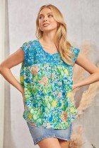 Carrie Top showcasing trendy coastal style at Raggdoll Boutique, perfect for summer outfits Texas and vacation wardrobe boutique.