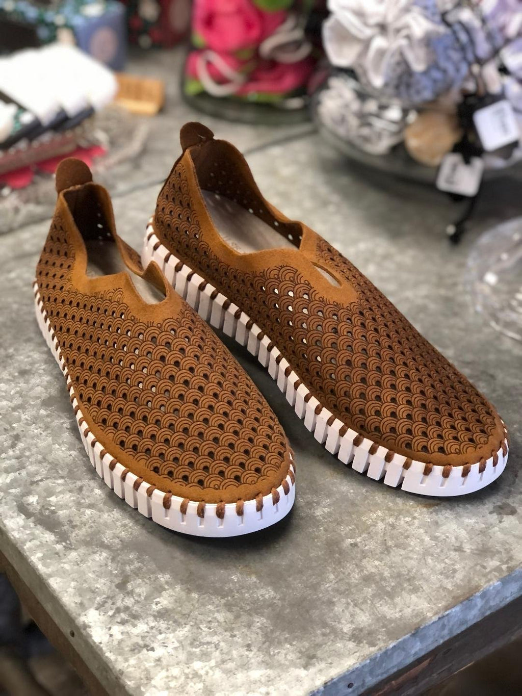 CASHEW TULIPS by ILSE JACOBSEN stylish slip-on shoes for women from Raggdoll Boutique.