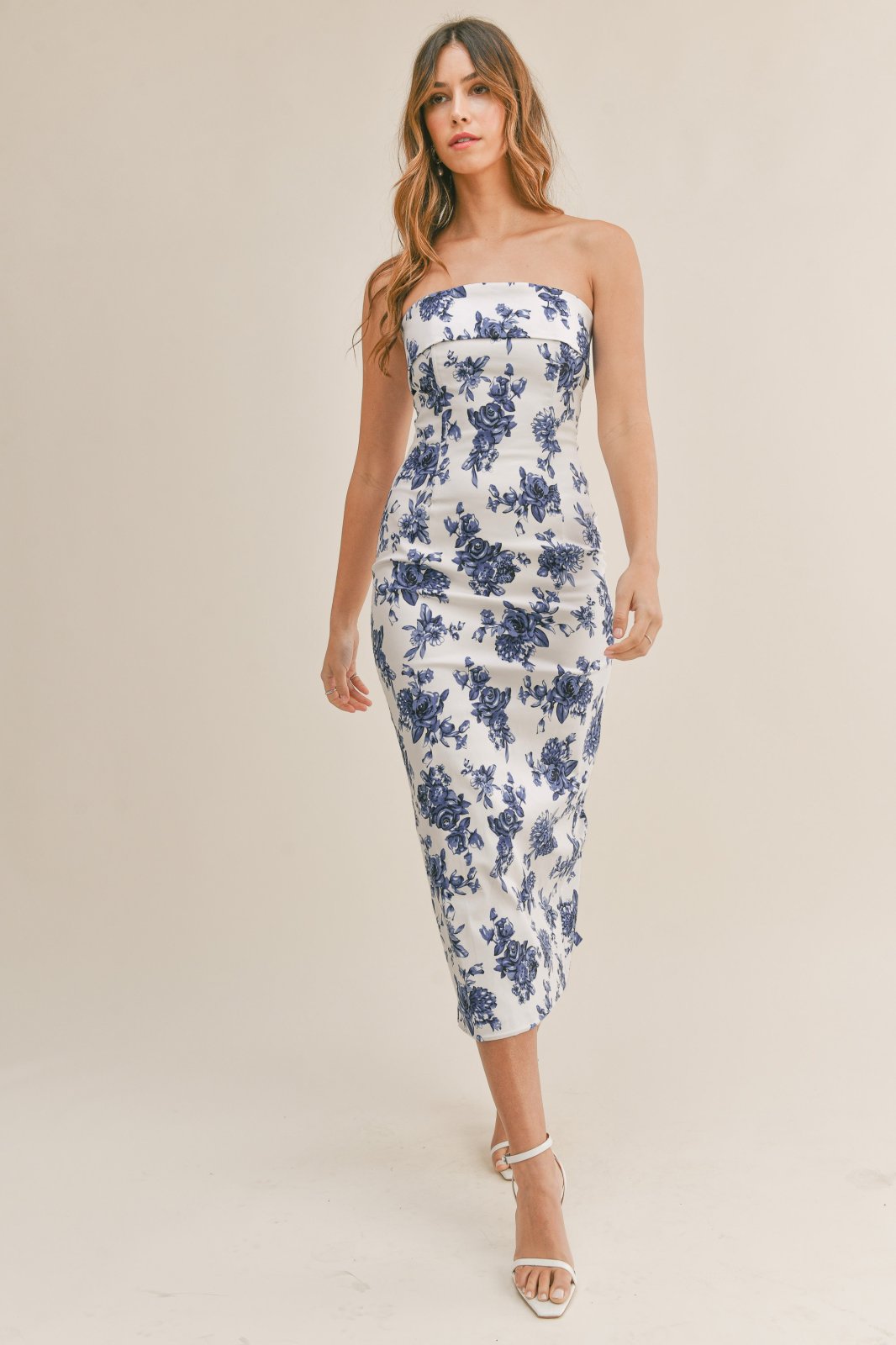 Best Wedding Guest Dress from Raggdoll Boutique featuring floral design, perfect for summer outfits Texas.