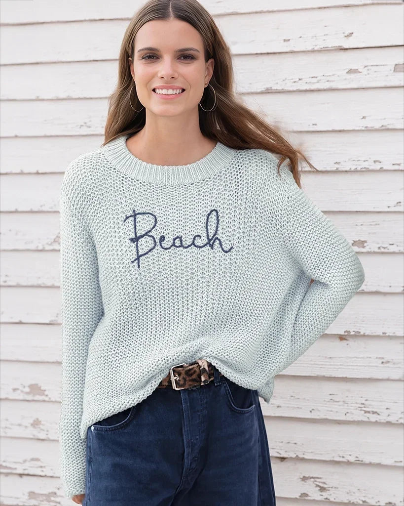 Wooden Ships Beach Marled Sweater
