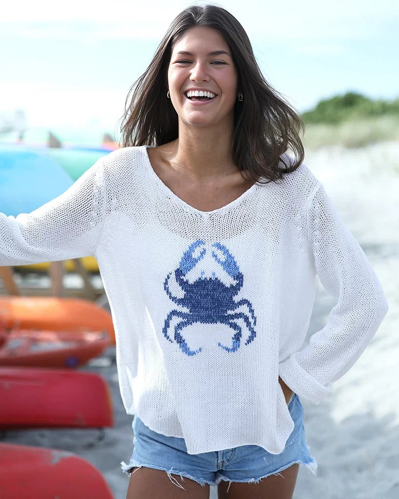 Wooden Ships -Marled Crab-Royal Blue