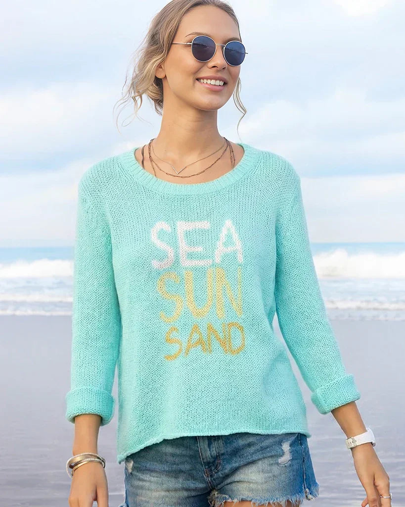 Wooden Ships Sweaters Sea Sun Sand-Sea Glass